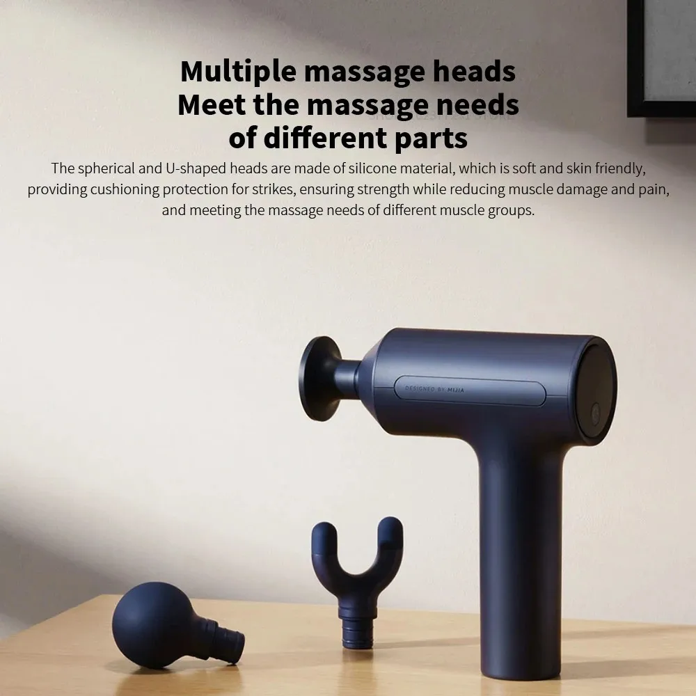 Mijia Fascia Gun 3 Strength Feedback 10mm Deep Relaxation 25kg Thrust 3 Gear Memory 2450mAh Sports Specific Massage Gun