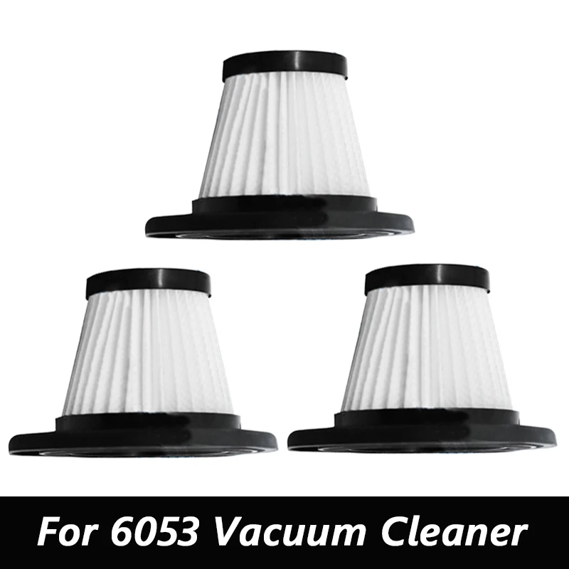 3PCS Original Vacuum Cleaner Accessories HEPA Filter for 6053 6650 ST-8000 Replacement Filter Handheld Cordless Vacuum Cleaner