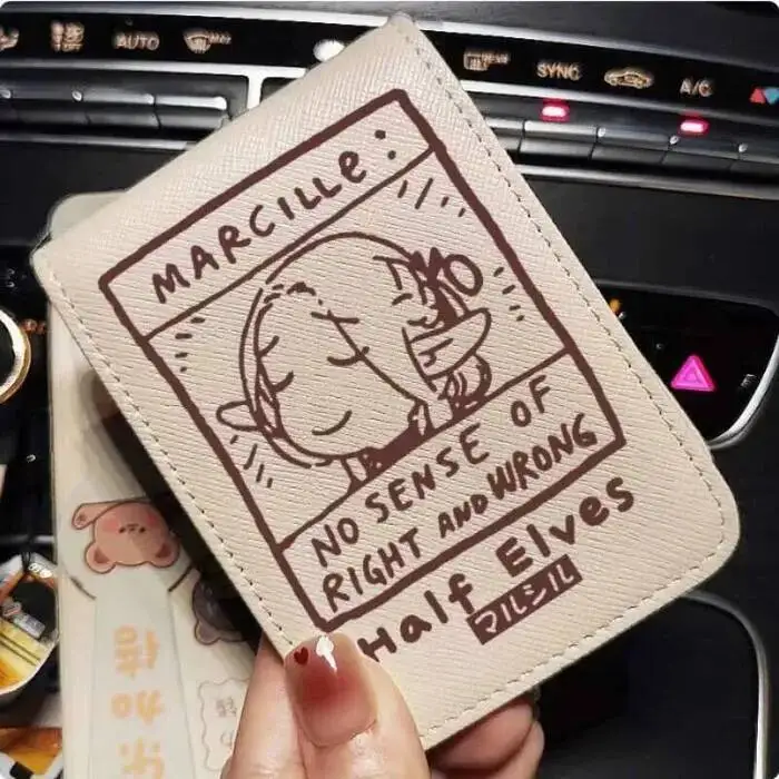 

Delicious In Dungeon, модный кошелек из искусственной кожи, держатель для карт, сумка для косплея, подарок B1628 аниме