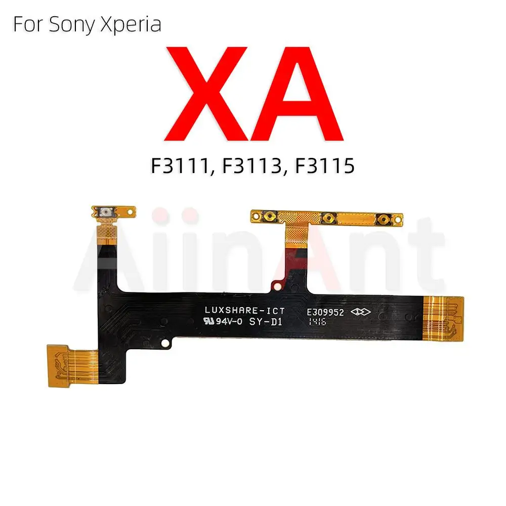 Aiinant on/off Volume Buttons Key Power Flex Cable For Sony Xperia X XA XA1 XA2 1 5 10 II III 2 3 Plus Ultra Compact