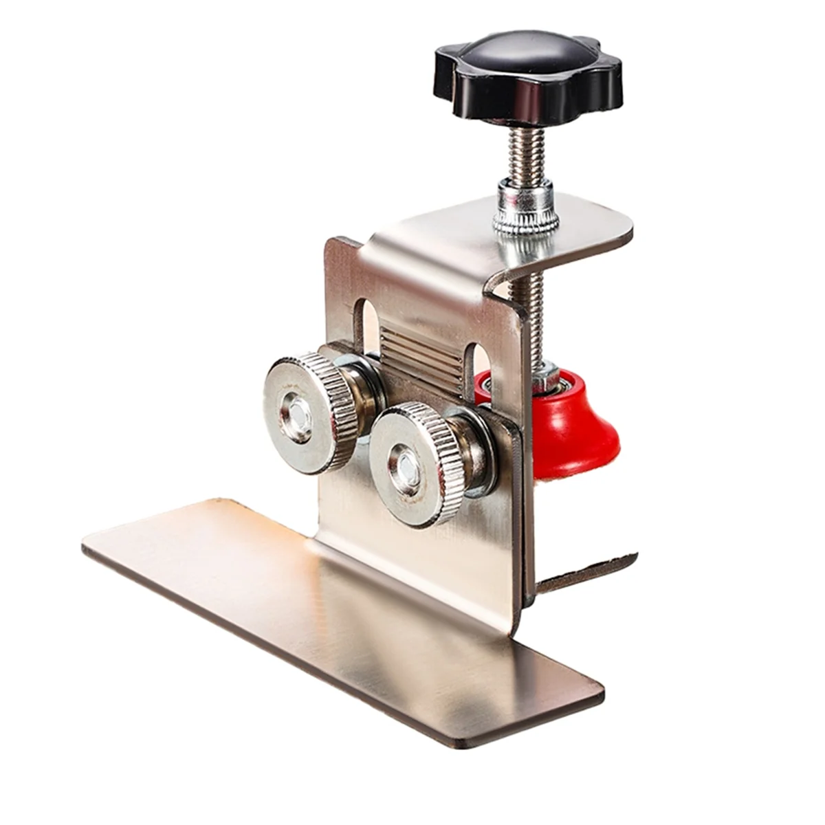 N18R Multi Functional Woodworking Cabinet Door Installation Locator Adjustable Auxiliary Stainless Steel