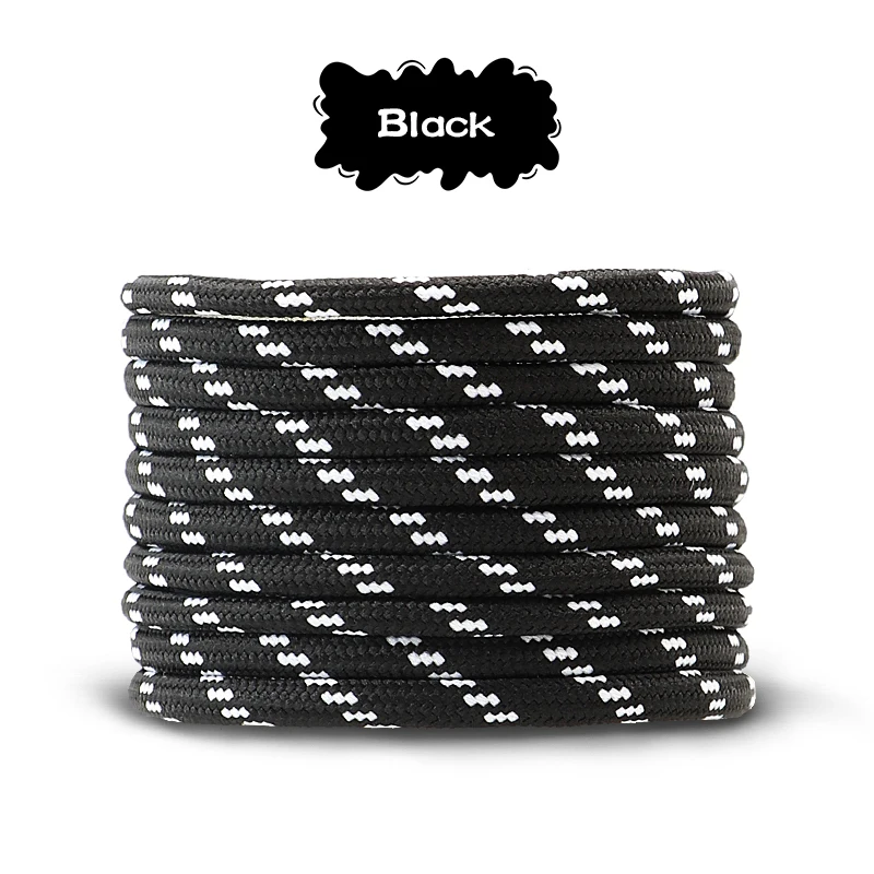 5mm dikke Ronde Schoenveter Outdoor Sport Veters Sneaker basketbal Veters lengte 100/120/140/160 cm Schoen accessoires 1 Paar