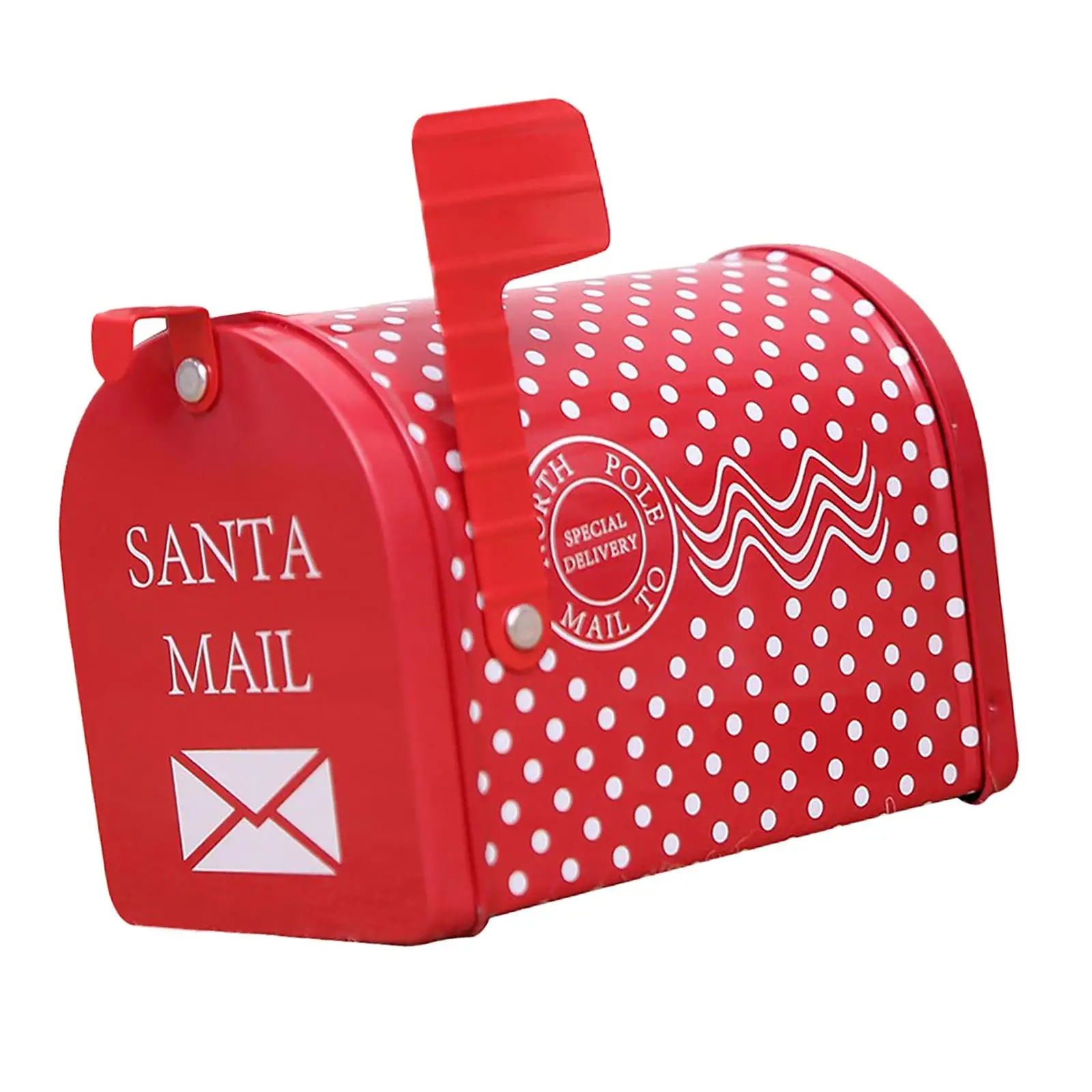 Christmas Ornaments Mail Box Ornaments for Christmas , Polka Dot