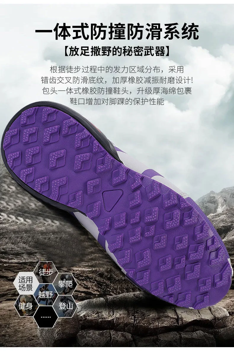 

2025 Chinese Sports Shoes New Shock Absorption Mens Running Shoes Anti-slip Breathable Lightweight Outdoor Walking Sneakers