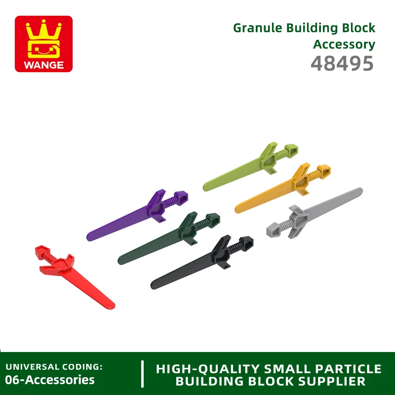 

20Pcs/lot 48495 Sword Building Block Moc Color Weapon Accessories Compatible with Brick DIY Children's Toy Assembly Gift Box