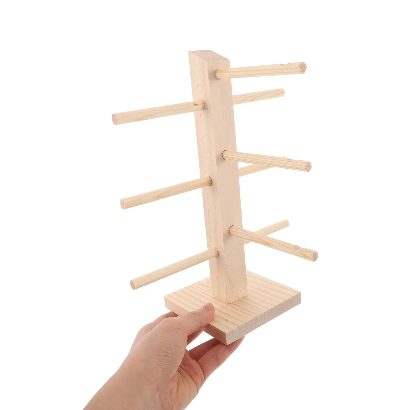 Glasses Display Stand Sunglasses Rack Eyewear Holder Solid Wood Durable Versatile Spacesaving Visibility Enhancing Decor