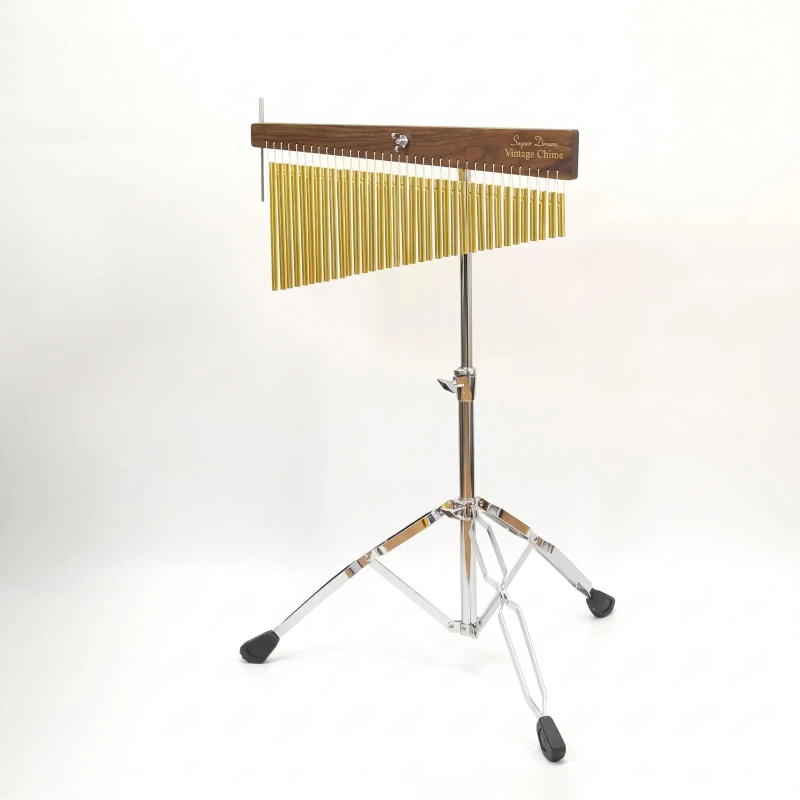 36-Tone Wind Chime with Stand Graduated Single-Row Bar Chimes Hand-Played