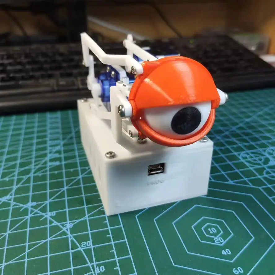 

Bionic Eye, Simulated Eye, Mechanical Robot, Arduino, ESP8266, Dynamic WiFi Remote Control Single Eye
