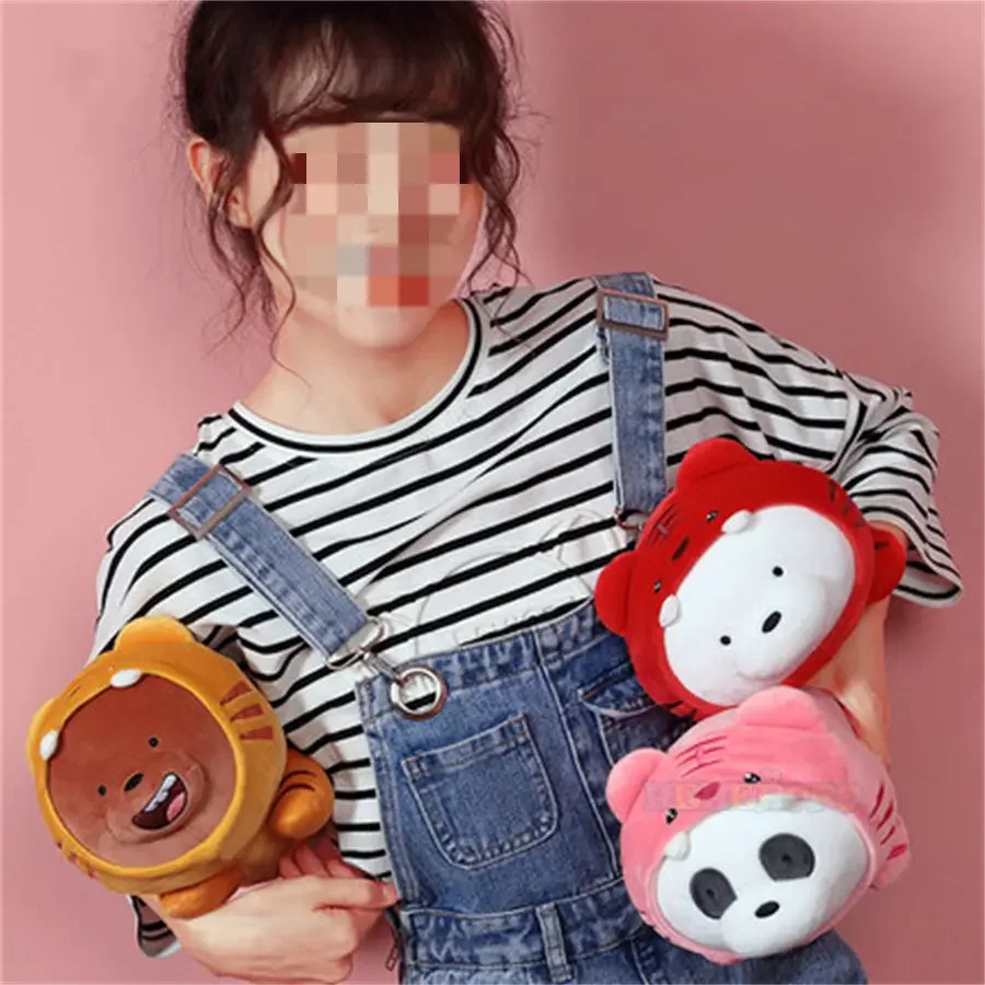 Gratis Verzending 11 Inch Gevulde & Pluche We Blote Beren Knuffels Cosplay Tijger Zachte Knuffel Beer Knuffels Geschenken