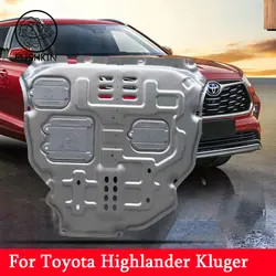 Engine Baffle Protection Plate Lower Guard Plate Engine Shield For Toyota Highlander Kluger XU70 2021 2022 2023 Accessories