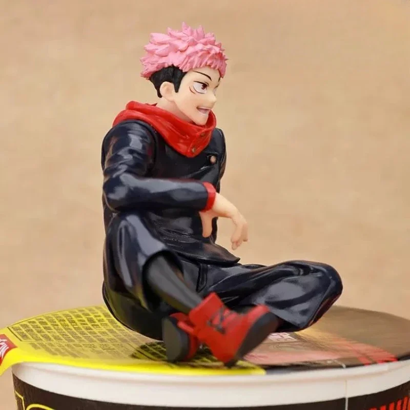 Jujutsu Kaisen Figurka Pluszowa Itadori Yuji Anime Pvc Model 8CM Ozdoba Kolekcja Lalka Pulpit do Wyświetlania Lalka Prezent Zabawka Dzieci