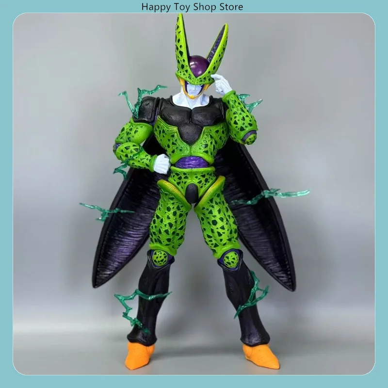 

Dragon Ball Cell 30cm Anime Figure - Complete Body Standing Position Model Statue For Desktop Decoration Collectible Ornament
