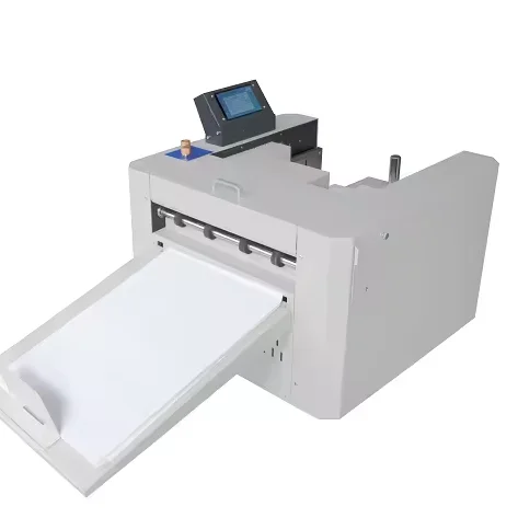 SM-372Y A3 Automatic Creasing Machine 3850 Sheets Per Hour Paper Perforation Machine for Cards Brochures Books