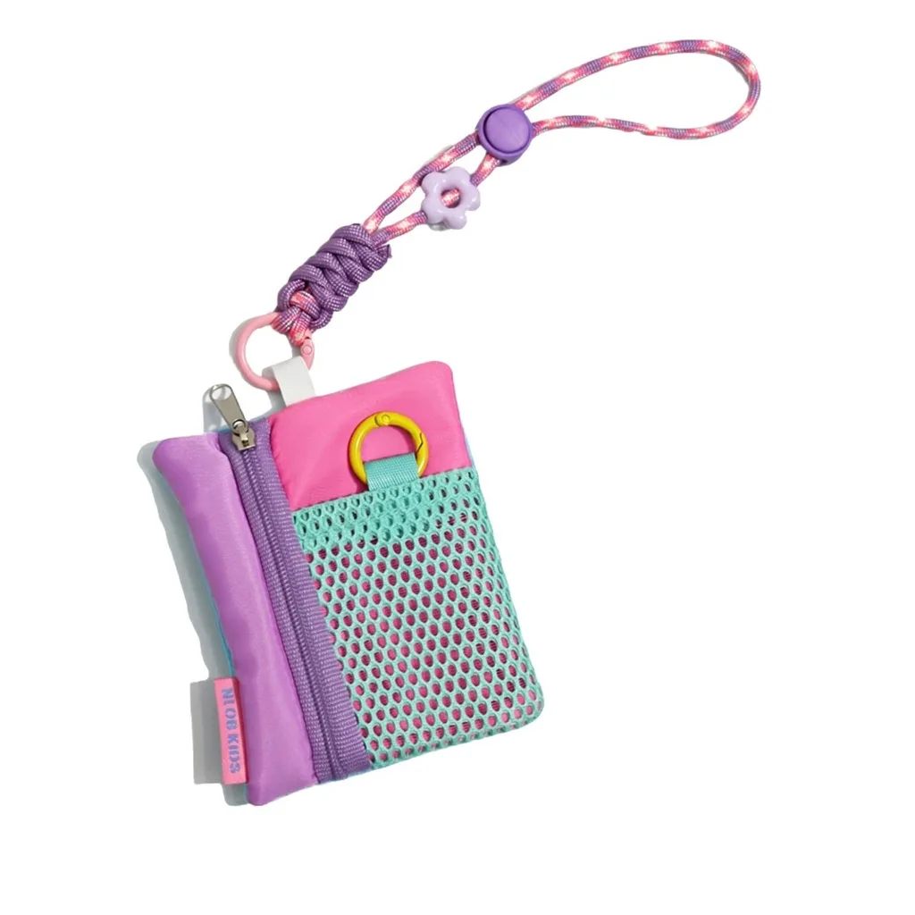Small Bag Charm Mini Lanyard Coin Purse Mini Coin Purse Breathable Coin Pouch For Shopping Backpack Charm Earbuds Storage