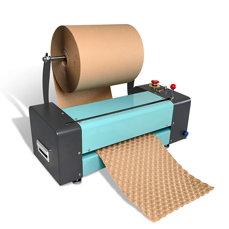 

Aircosan 450mm Kraft Paper Roll Packaging Void Filling Paper Cushion Machine for Protective Package