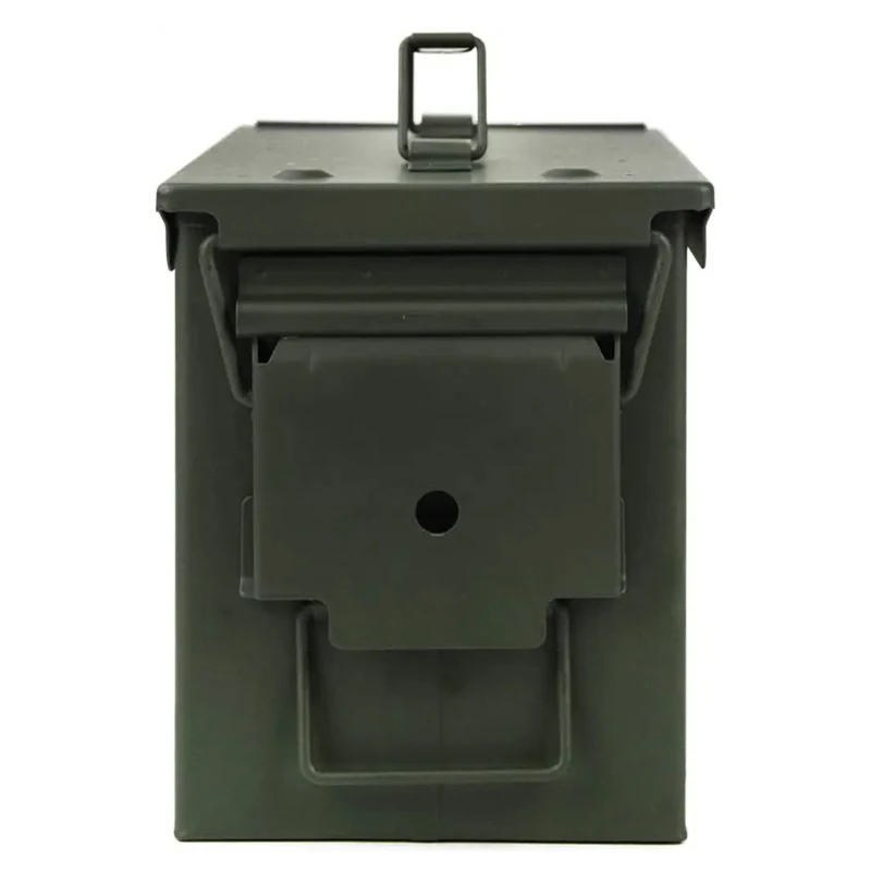 صندوق ذخيرة آمن من المصنع مباشرة، صندوق ذخيرة مقاوم للماء من الفولاذ والمعدن فعال من حيث التكلفة للخزائن