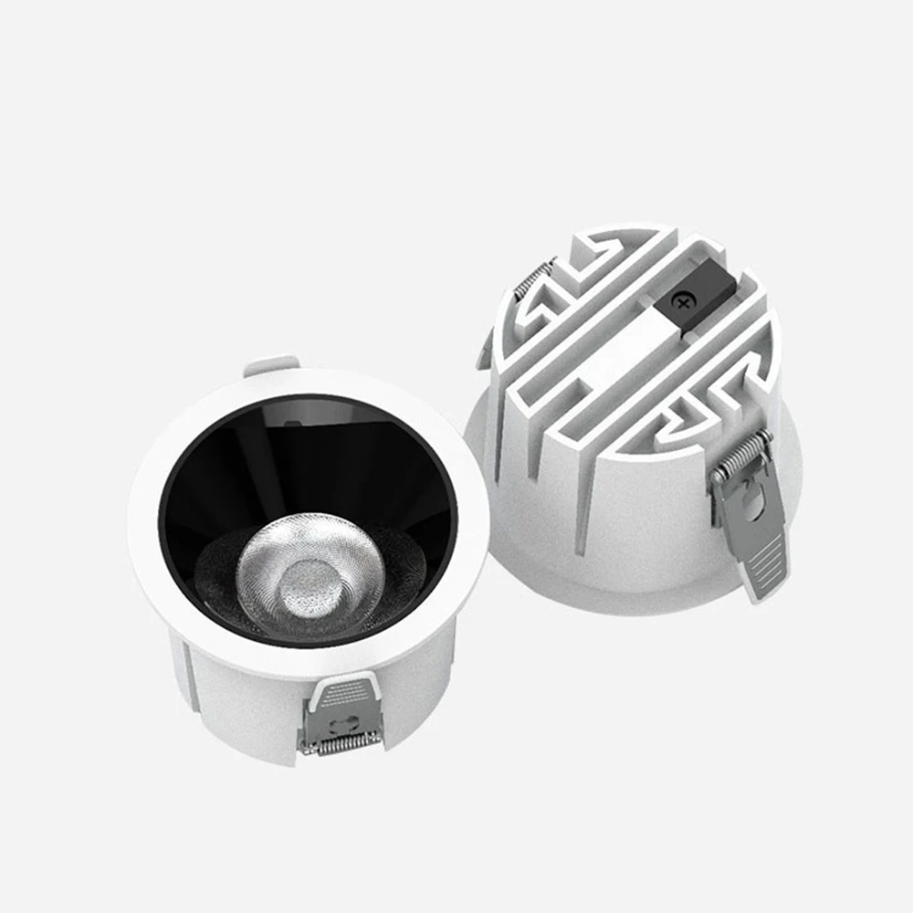 The Latest High-Efficiency LED Downlight of 2026, Embedded Anti Glare Ceiling Light, Suitable for Households, Clothing Stores