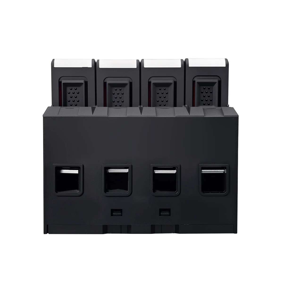 TOMZN 4P AC SPD MOV Shield-Type Replaceable 275V 385V 420V 10-20kA 20-40kA 30-60kA Visual Warning Module Din Rail Pluggable