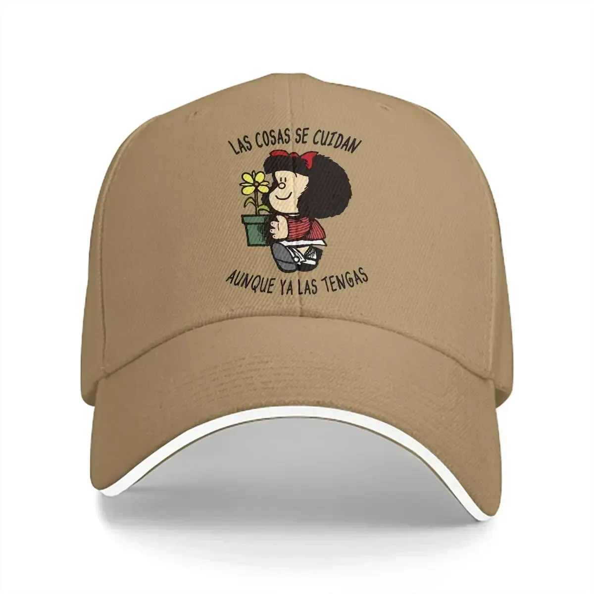 New Mafalda Cartoon Multicolor Hat Peaked Women's Cap Things are Taken Care of Personalized Visor Protection Hats