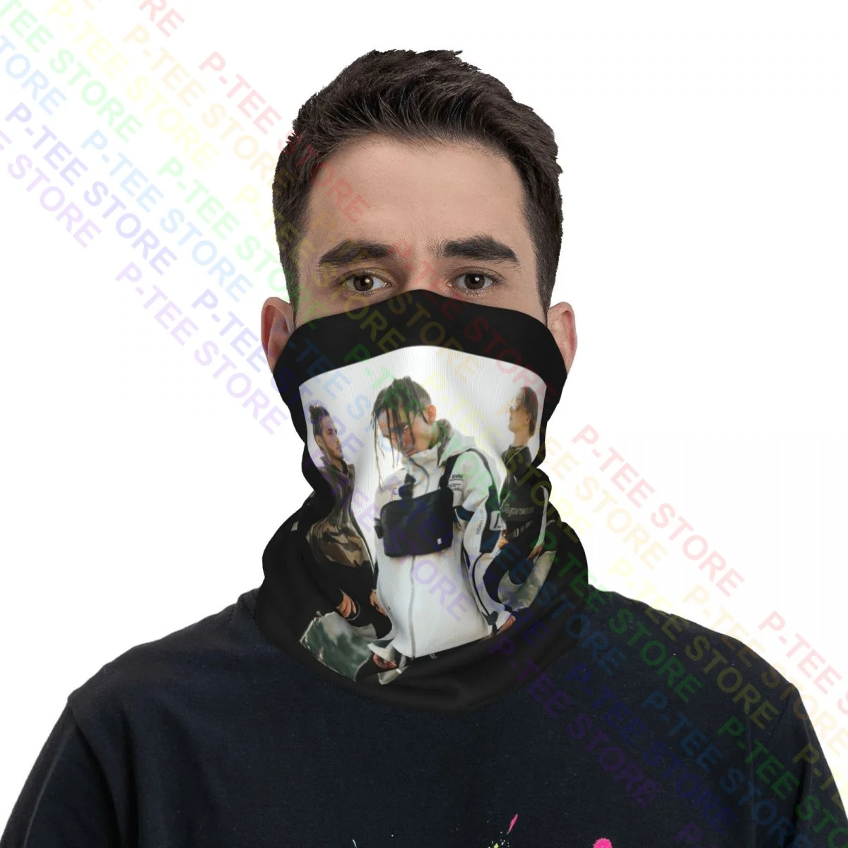 Chase Atlantic Music Band Merch Neck Gaiter Bandana Scarf Face Mask Unisex Anti-uv Magic Scarf