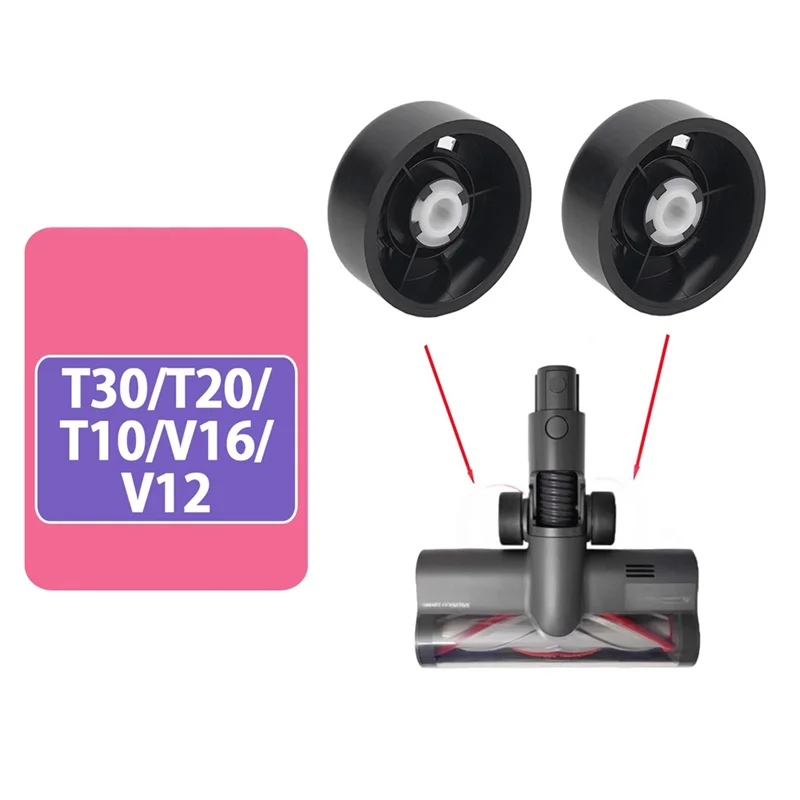 For Dreame T30/T20/T10/V16/V12 Robot Vacuum Cleaner Replacement Main Drive Wheel- Left& Right Swivel Design Spare Parts-CLIM