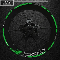 Suitable for Kawasaki z100 motorcycle 17 inch wheel rim stickers Z1000 logo personalized decoration waterproof stickers