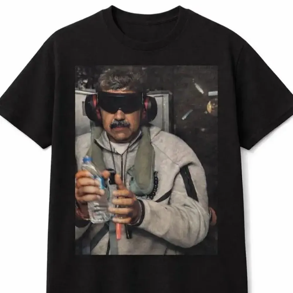 Men's Maduro Preso Graphic T-shirt, Classic Casual Streetwear for Menswear in Soft 100% Premium Cotton, Tshirt, Shortsleeve, Tee, Photorealistic, Unisex Cut, Vibrant, Digital Print, Prints, Clothes, Fabric