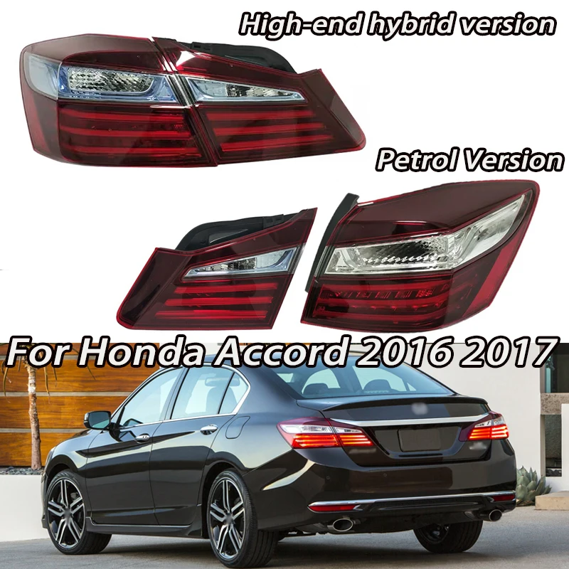 

Left/Right Car Accessories Taillight Assembly For Honda Accord 2016 2017 Brake Lights Turn Signals Tail Lights Fog Lights