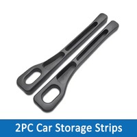 2PC Car Storage Strips Seat Crevice Storage Box Car Seat Gap Strip Leak Proof Strip Car Interior Storage Accessorie
