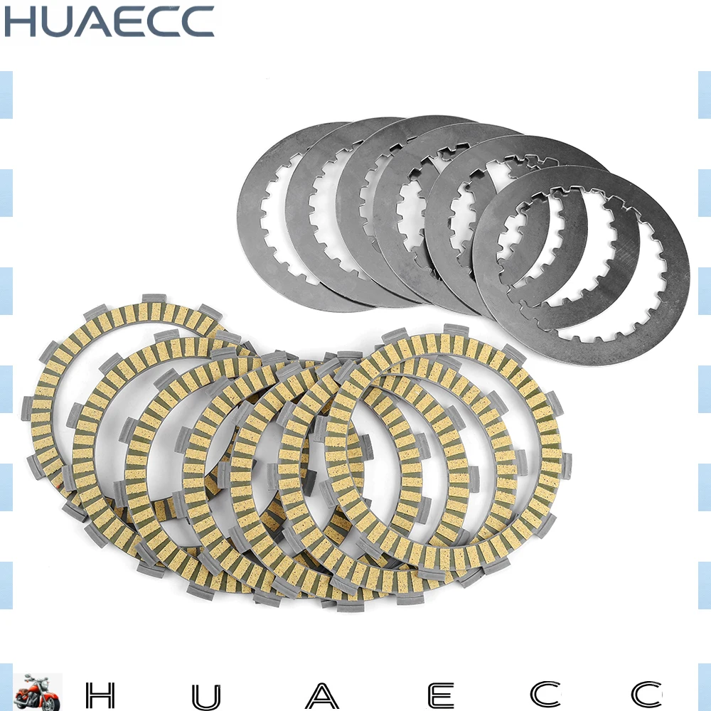 Clutch Friction Steel Plates Disc for Honda CR125R CR 125 R 1986-1999 1998 1997 1996 1995 1994 1993 22321KA3710 22201KS6700 - view 3