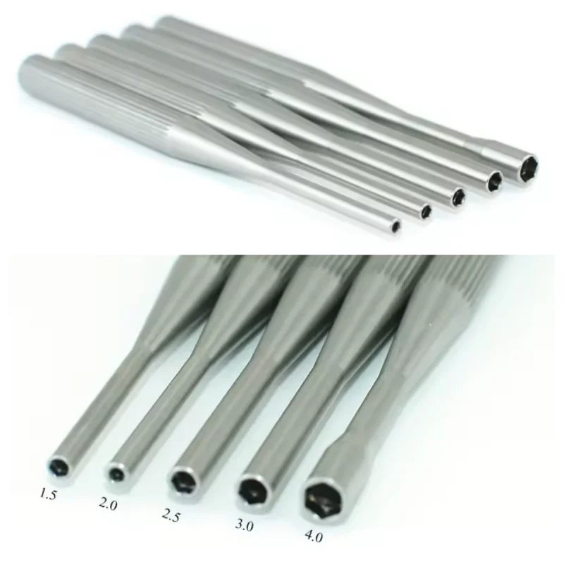 RC 1/14 Kit di strumenti per manicotto a vite in acciaio inossidabile metallo 1.5/2.0/2.5/3.0/4.0MM per parti fai da te per rimorchio scania Volvo Truck