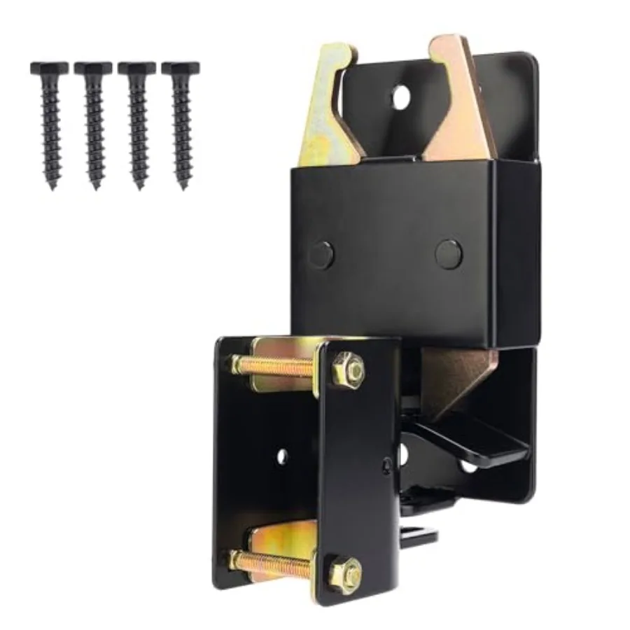 

Way Heavy Duty Lockable Gate Latch, Black Anti-Sag Farm Gate Latch, Two-Way Livestock Gate Latch Hardware for Farms, Metal Gate