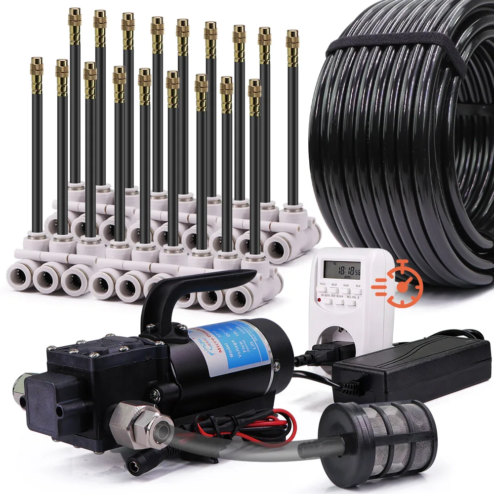 120W Diaphragm Pump Misting System 3/8