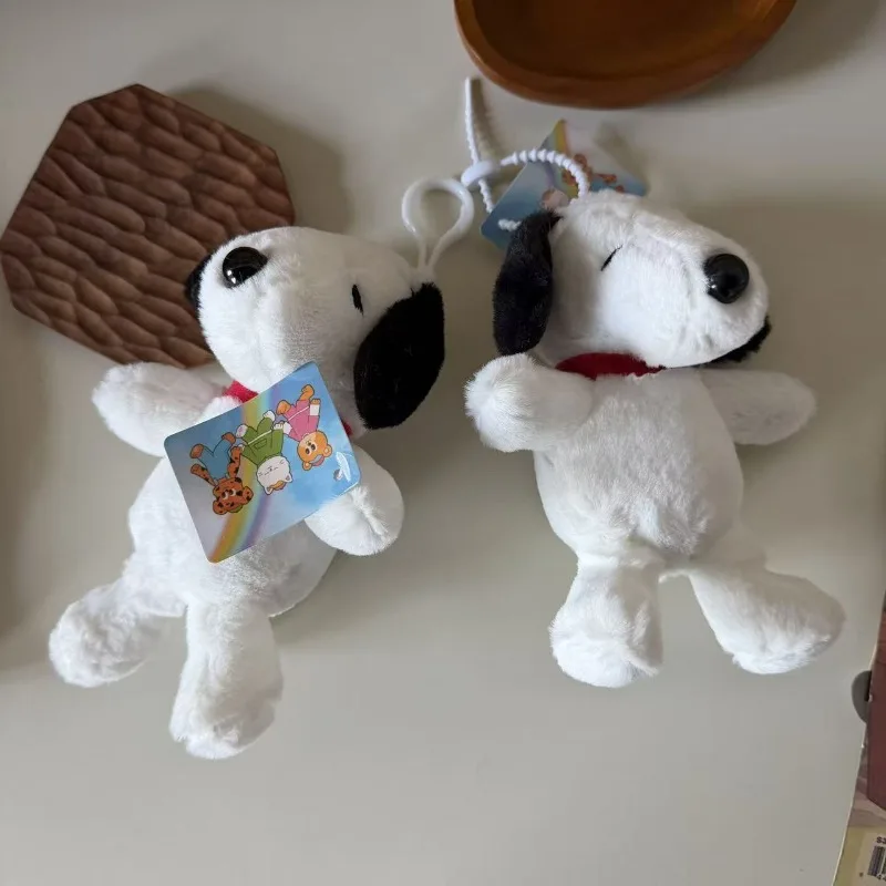 Kawaii Niedliche Snoopy Plüsch-Schlüsselanhänger Welpen-Spielzeug Hunde-Hüllen und -Anhänger Geburtstagsgeschenke Weihnachtsgeschenke – Detail 9