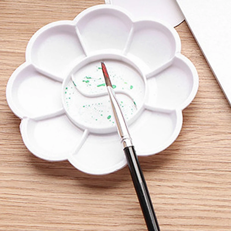 Bulk Flower-Shaped Painting Trays – Mini, Medium & Large Petal Palettes for Art Studios, Workshops & Professional Use TMZ