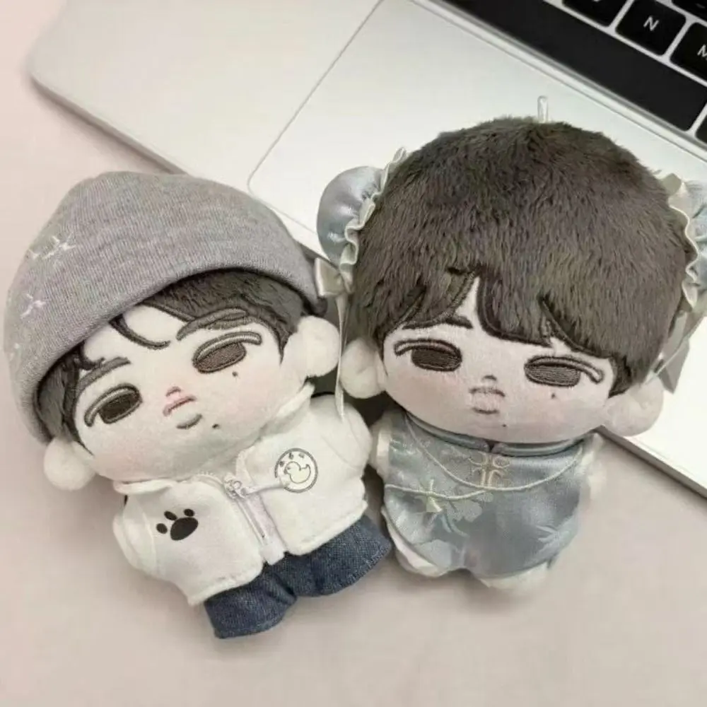 Cartoon Design 10cm Doll Dress Soft Cotton DIY Idol Cotton Doll Outfit Cute Miniature Clothes Doll Replacement Clothing