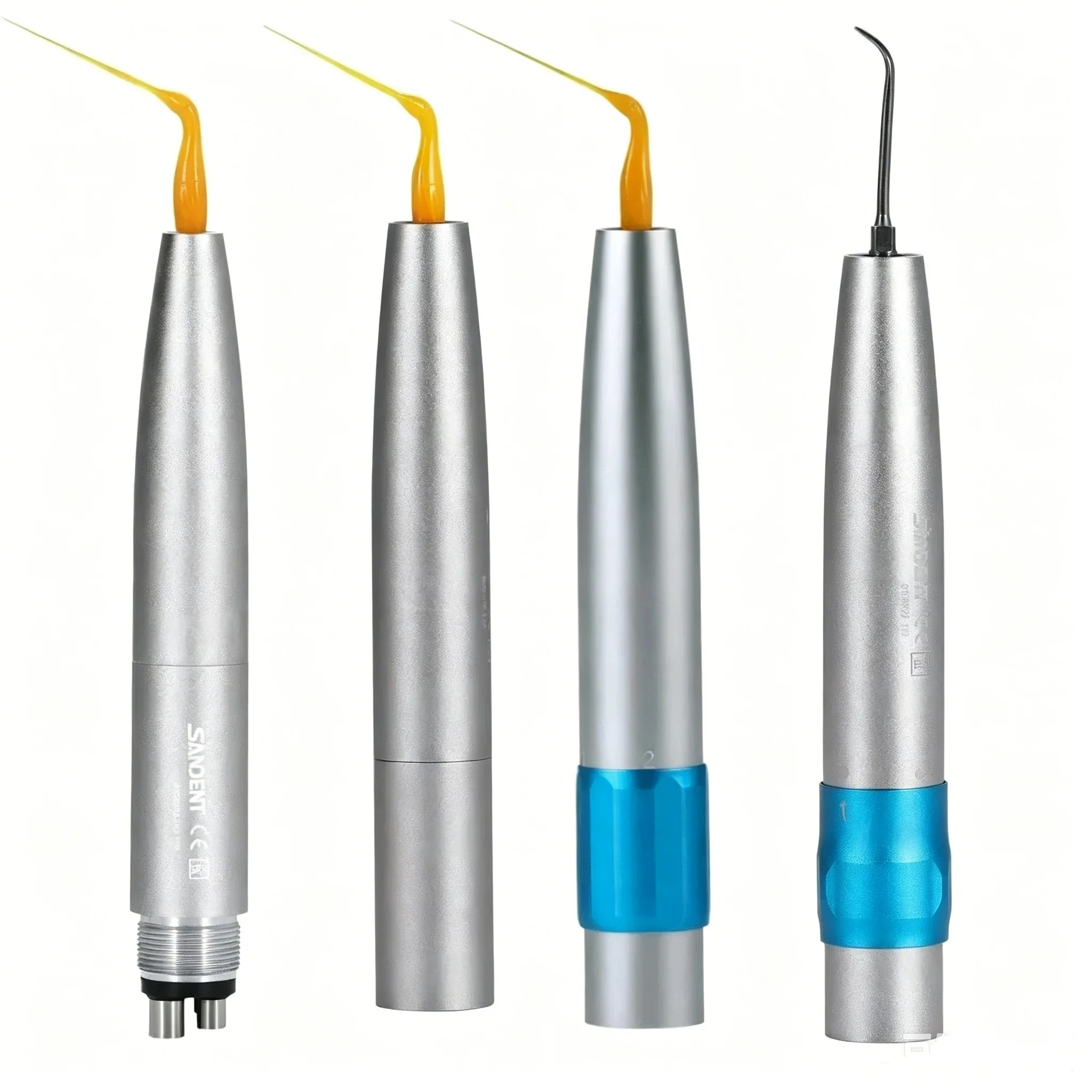 Dental Air Scaler Handstück-Serie LED-Glasfaser mit 3 Spitzen für Kavo SONIC