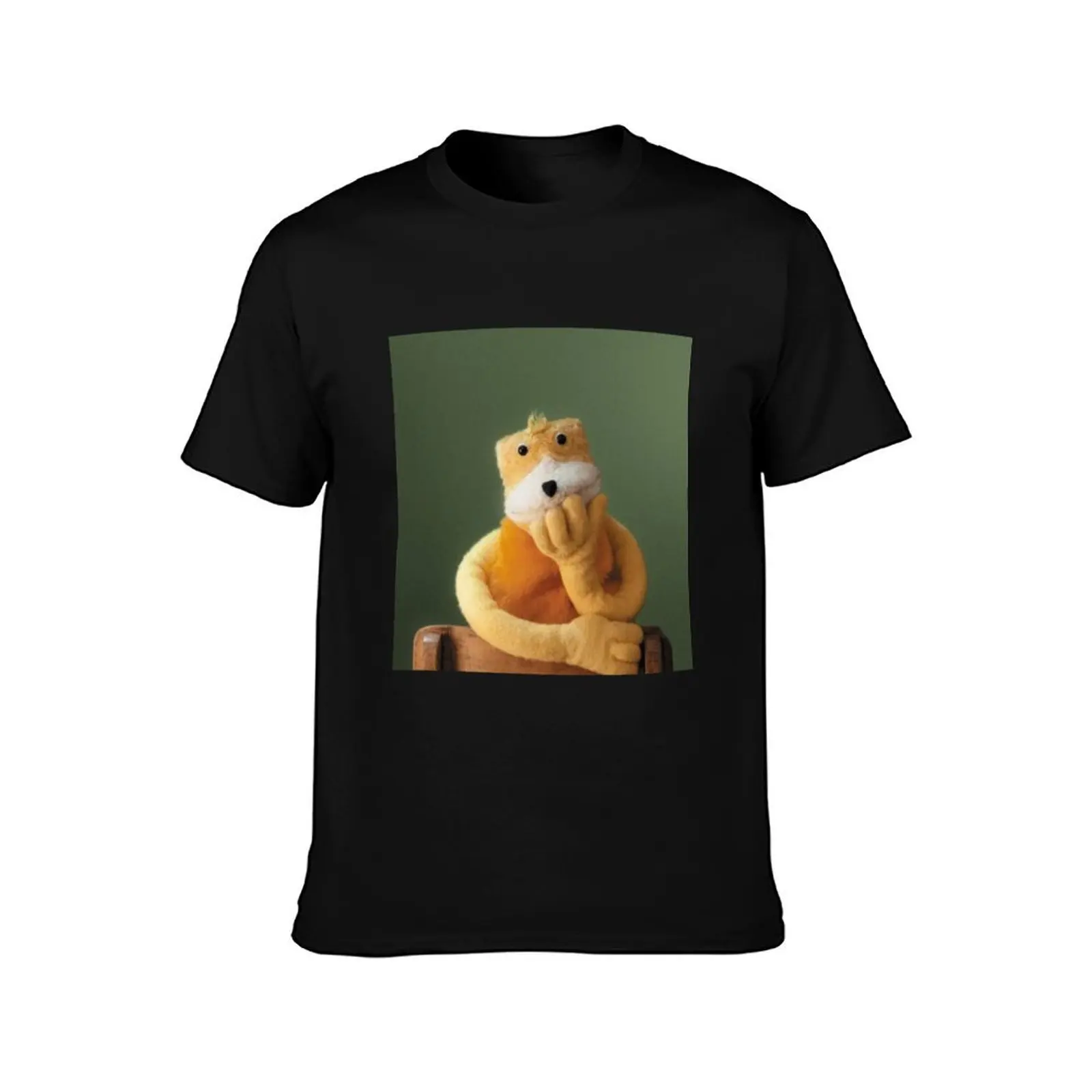 Mr. Oizo Flat Eric Pondering T-Shirt basketball graphic tees boys whites anime designer shirts mens champion t shirts