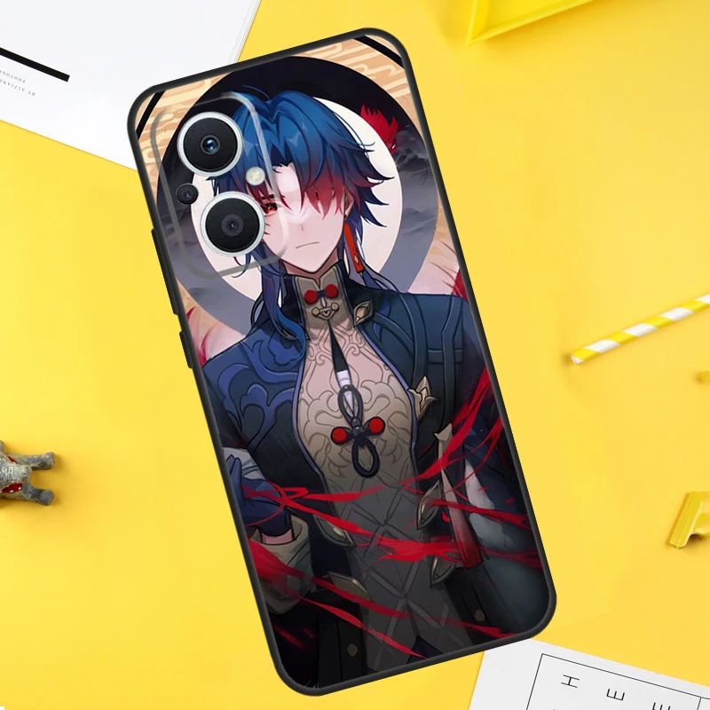 Blade Honkai Star Rail Case For OPPO Find X9 Ultra X5 X6 X8 Pro OPPO Reno 15 F 14 13 12 11 10 Pro 8T 7 8 Lite Cover