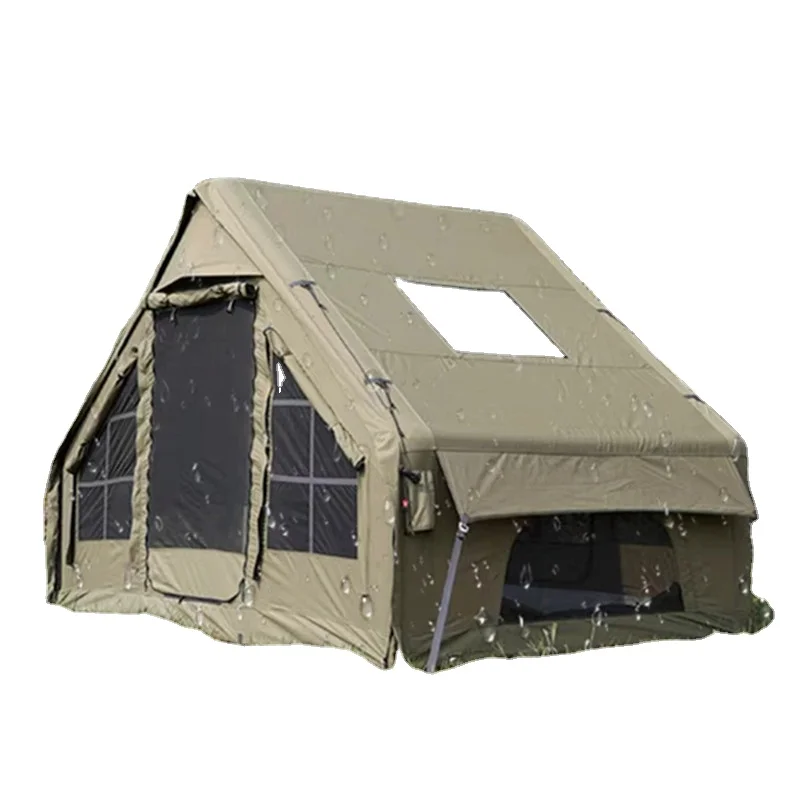 

Hot Selling Green Inflatable Air Tent Inflatable Outdoor Camping Tent