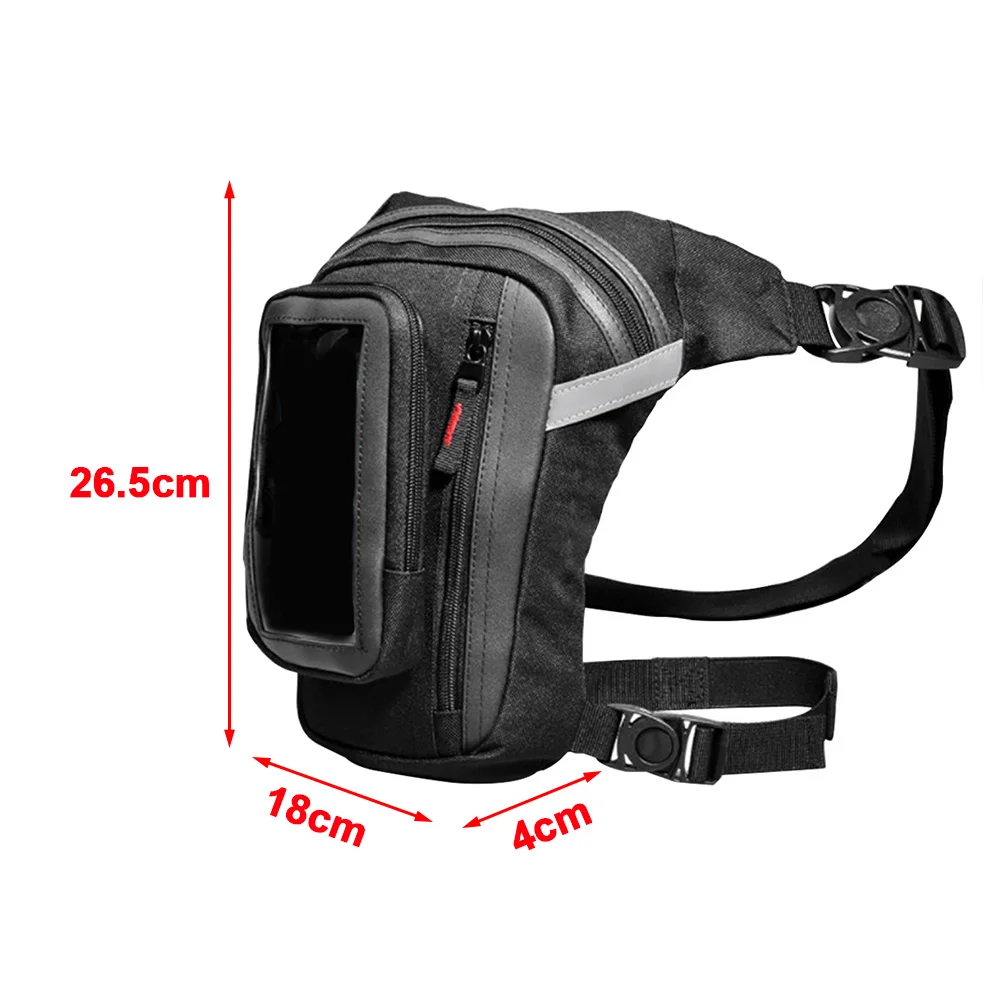 Waterproof Quick Release Adjustable Buckle Motorcycle Multifunctional Leg Bag Cycling Thigh Pack Bag