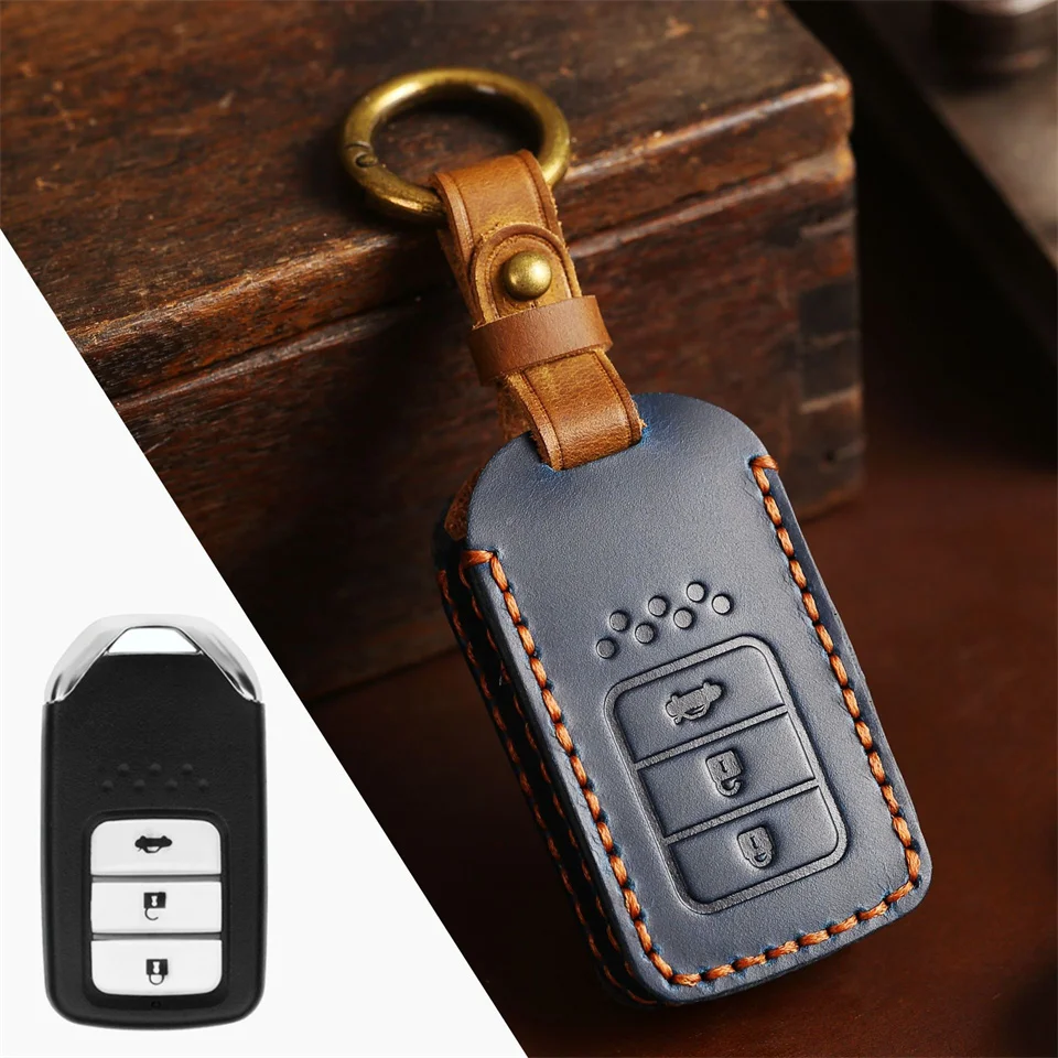 Car key case key shell set for Honda CR-V ACCORD ODYSSEY CIVIC ect all-inclusive protection keychain Accessories Holder Shell