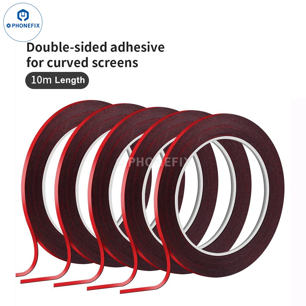 10m Double Sided Adhesive Tape for Sealing the Back Cover of Mobile Phone Laptop Screen Tablet Sponge Back Adhesive Tools