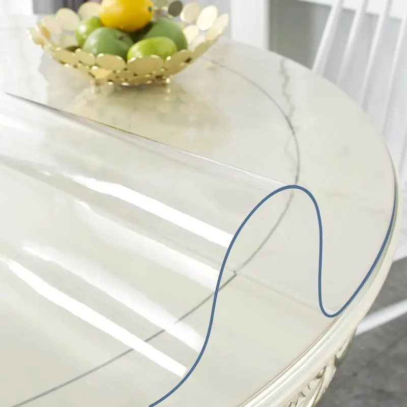 

Deep Dream 2.0Mm Thick 40 Inches Clear Round Table Protector, Round Table Cover, Tablecloth Protector, Table Protector For