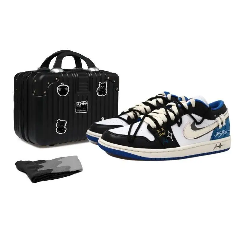 

【Customize】Jordan Air Jordan 1 Vintage Basketball Shoes Women's Sneakers shoes DC0774-416