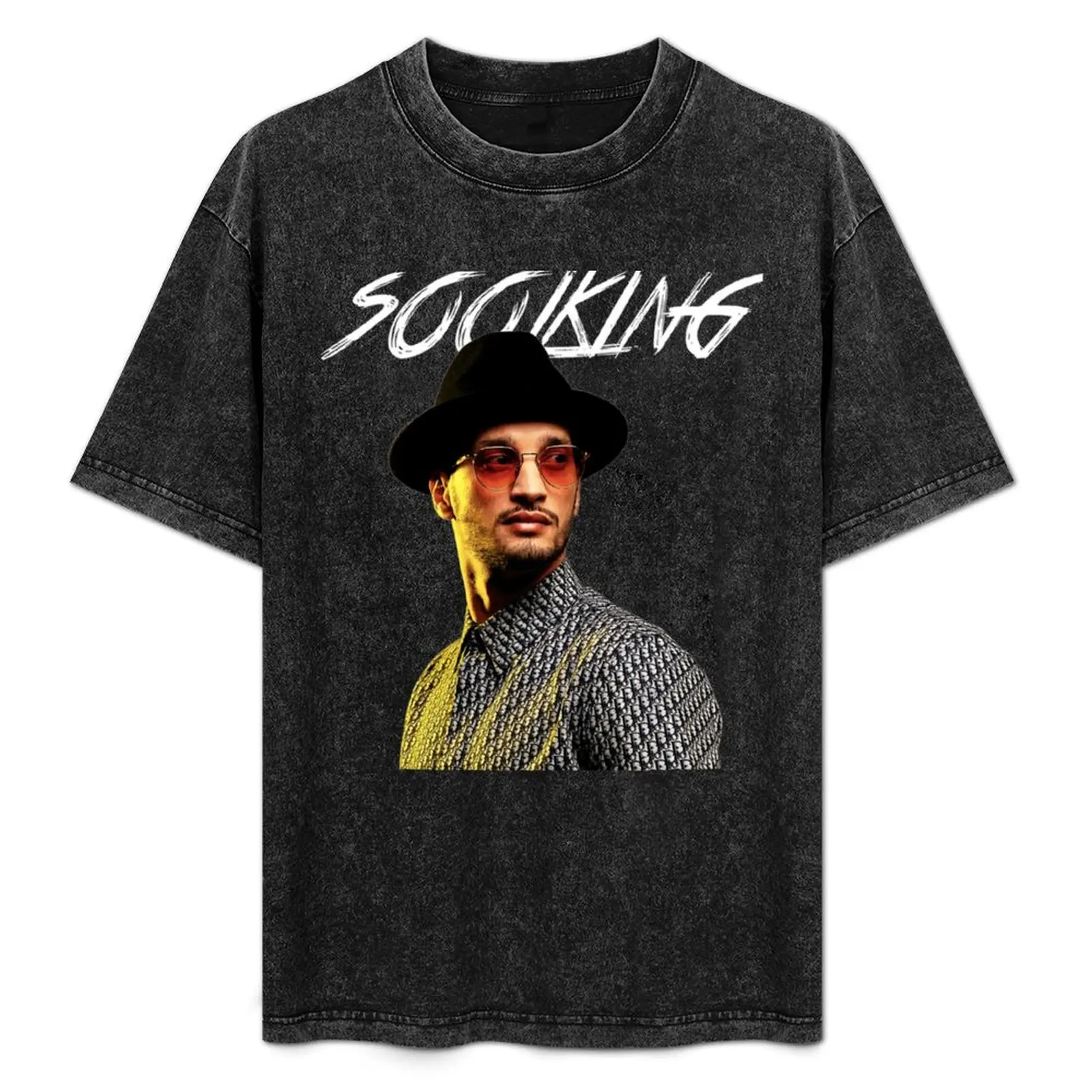 

SOOLKING classique T-Shirt anime figures croswit shirt man cotton t shirt men