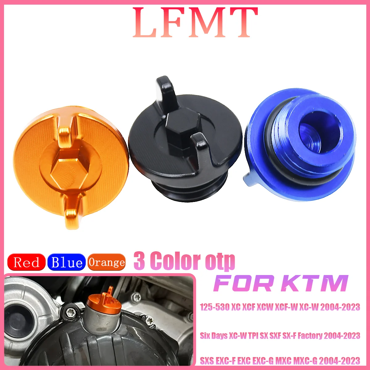 

Engine Oil Filler Plug Cap Cover For KTM EXC EXCF XCF XC XCW XCFW SX SXF For Husqvarna TC TE TX FE FC FX For GasGas EX EC MC F