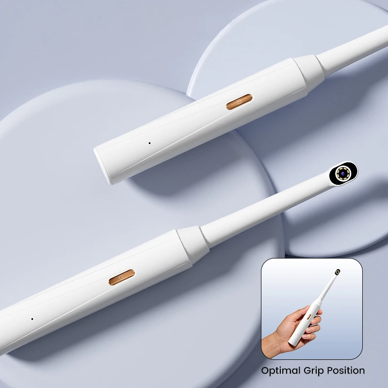 Handheld WiFi Oral Camera with 8 LEDs 1080P HD Wireless Endoscope for IOS/Android/Type-C Dental Inspection Tooth Examination