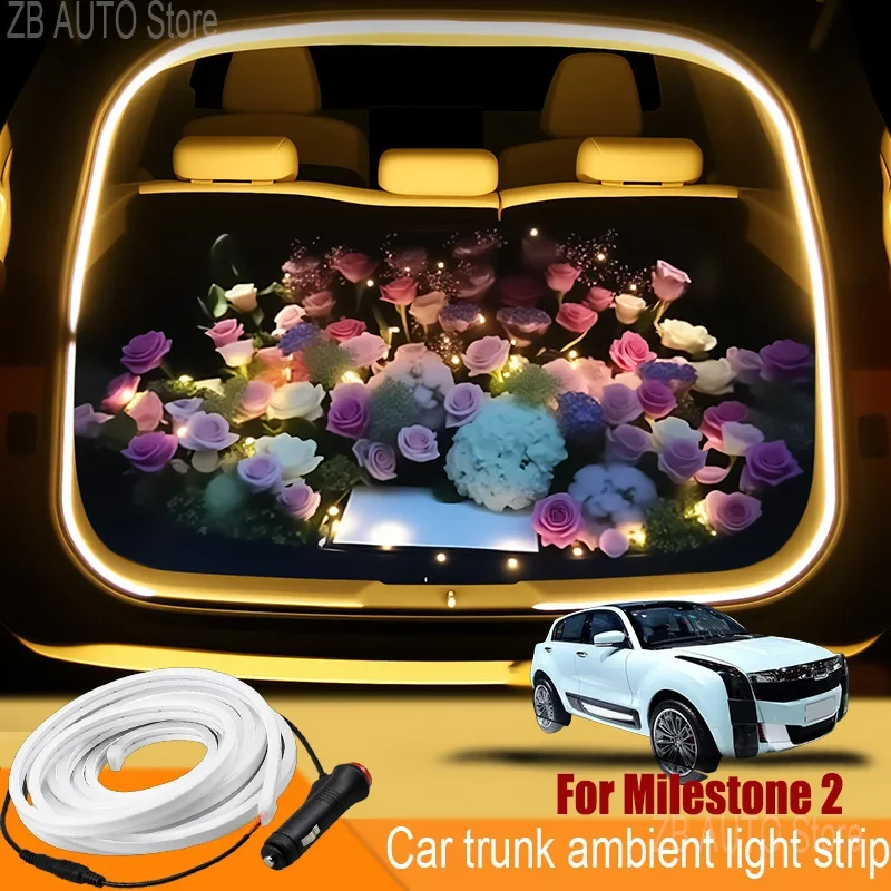 

Для Milestone 2, окружающее освещение багажника автомобиля, автоматическое освещение салона автомобиля с аксессуарами