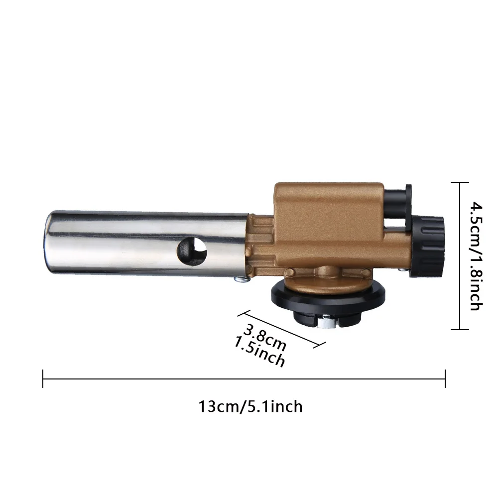 Adjustable Flame Gas Lighters Ignition Head with Reverse Use Kitchen Jet Blow Torch Lighter for BBQ Butane Lighter view 6